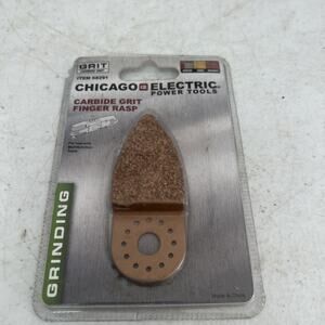 WARRIOR Carbide Grit Finger Rasp for Oscillating Multi-Tools